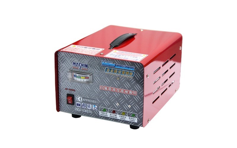 麻新 SR系列-12V/24V 6A自備電源發電機用全自動充電器